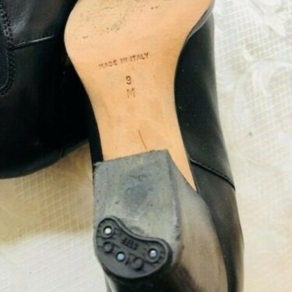 Michael Kors Black Booties Made In Italy Size 9 - Picture 5 of 8